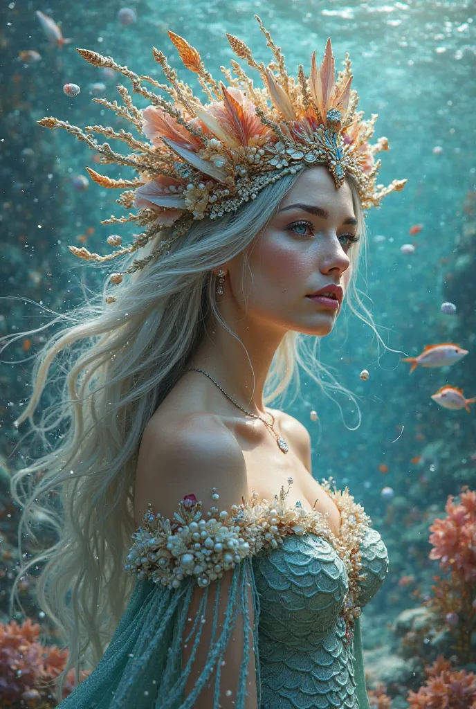 Mermaid headdress 