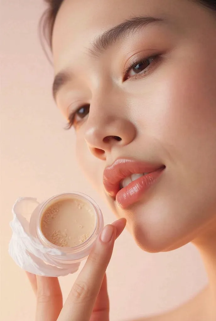 Create a sleek and engaging advertisement for Jeeraporn, a premium oil-control powder designed for women aged 18 to 30. Highlight its lightweight, long-lasting formula that absorbs excess oil, minimizes pores, and keeps skin fresh and matte all day. The ad...