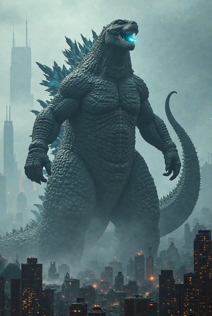 You can create Godzilla with a huge ass