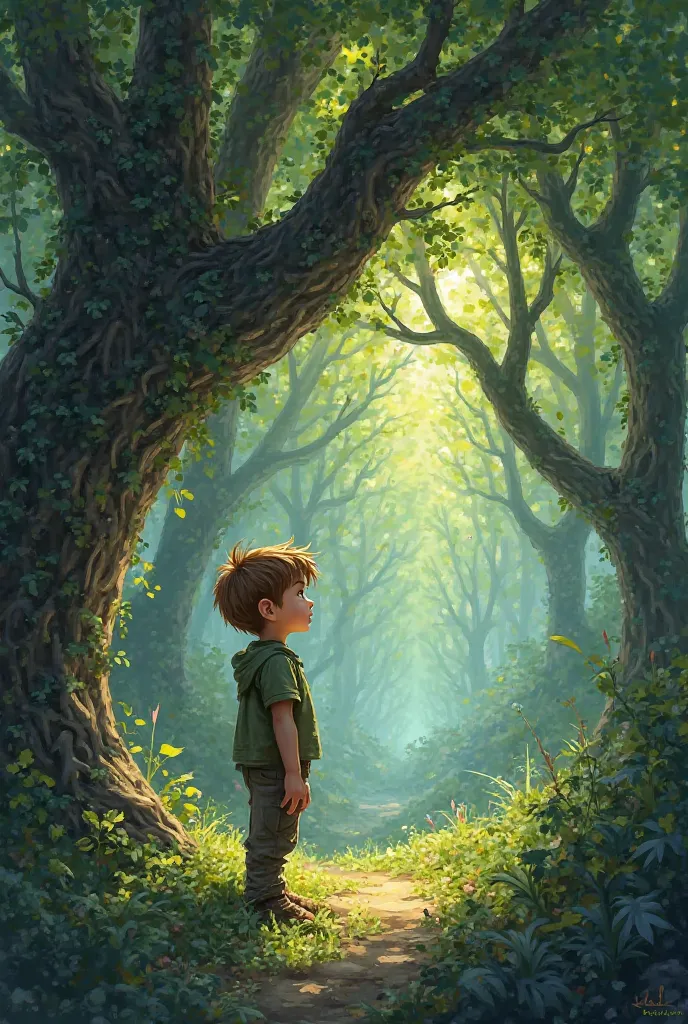 The Boy Who Talks to Trees