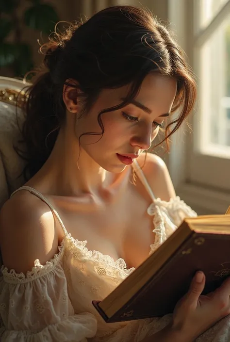 Same woman reading