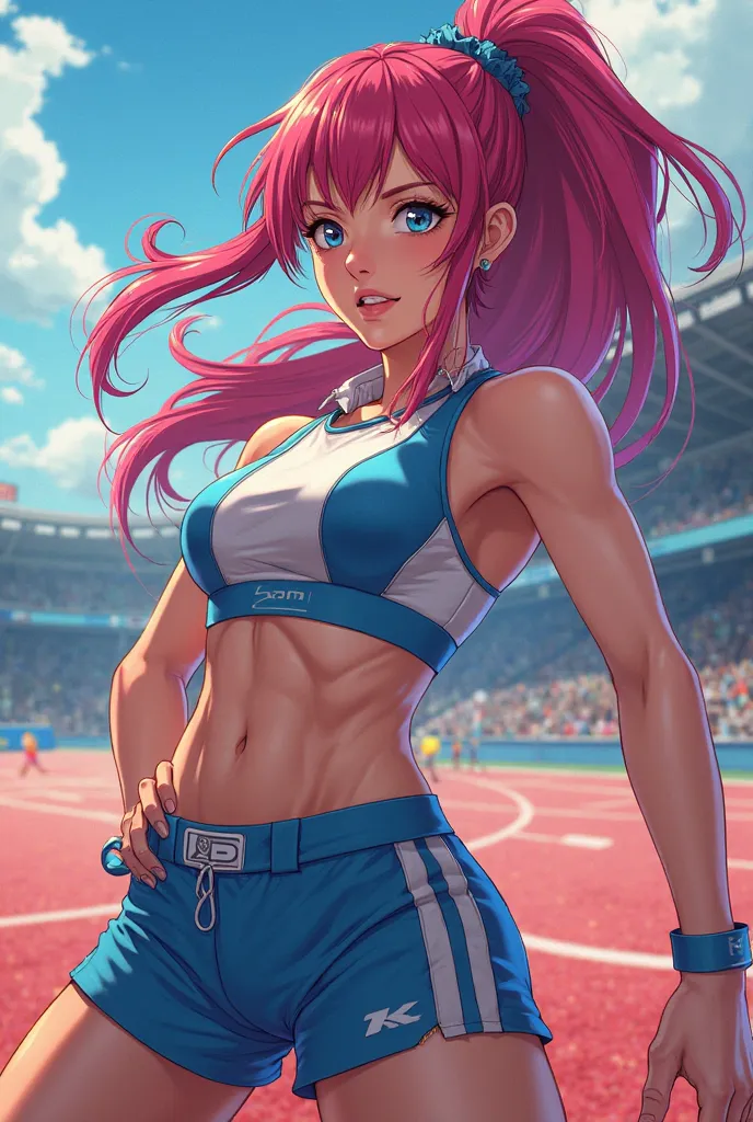 Hot and Athletic Anime Girls

