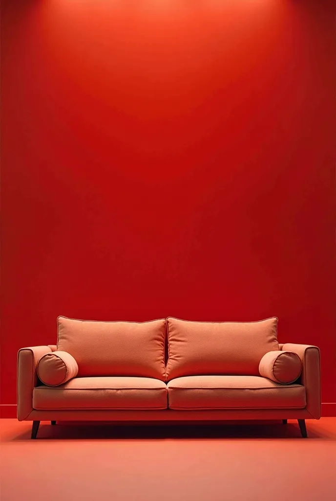 Sofa set 12 inch boarder seat 22×22 background wall red and P shape the arm 