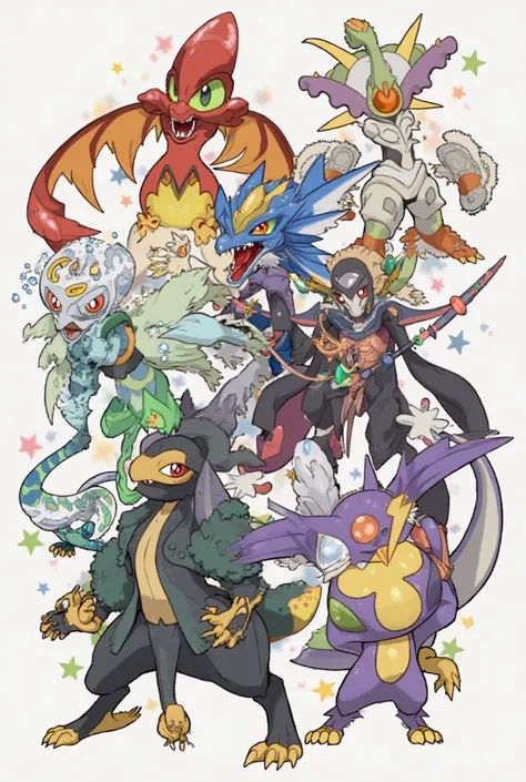 Un equipo Pokémon

✅ Infernape (Fire/fight) → Fast, strong and versatile.
✅ Dragapult (dragon/ ghost) → Speed and great coverage.
✅ garchomp (dragon/land) abilities → Offensive tank with Sword Dance.
✅ Aegislash (steel/ ghost) → Defense and offense in a si...