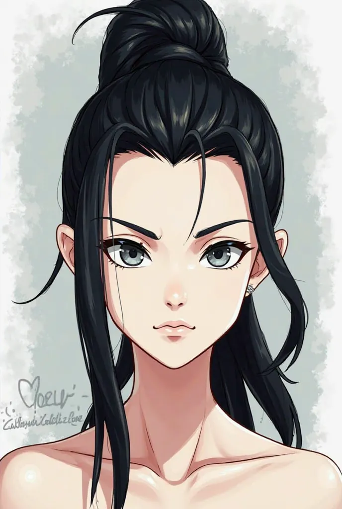 ### **Aastha's Face Design (Anime Style – Inspired by Maki Zenin)**  

**Art Style:** Anime (High-detail, similar to *Jujutsu Kaisen*)  

#### **Face Features:**  
- **Jawline:** **Sharp and well-defined**, giving her a strong and fearless look.  
- **Eyes...