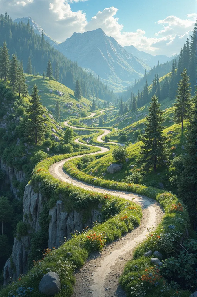 Curvy roads 