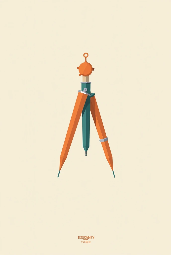 "Create a minimalist logo for a channel called 'Just Trying'. Use a simple, icon such as a pencil or compass, to symbolize experimentation and discovery. Incorporate handwritten typography, with organic traits and a warm color palette ( Shades of soft oran...