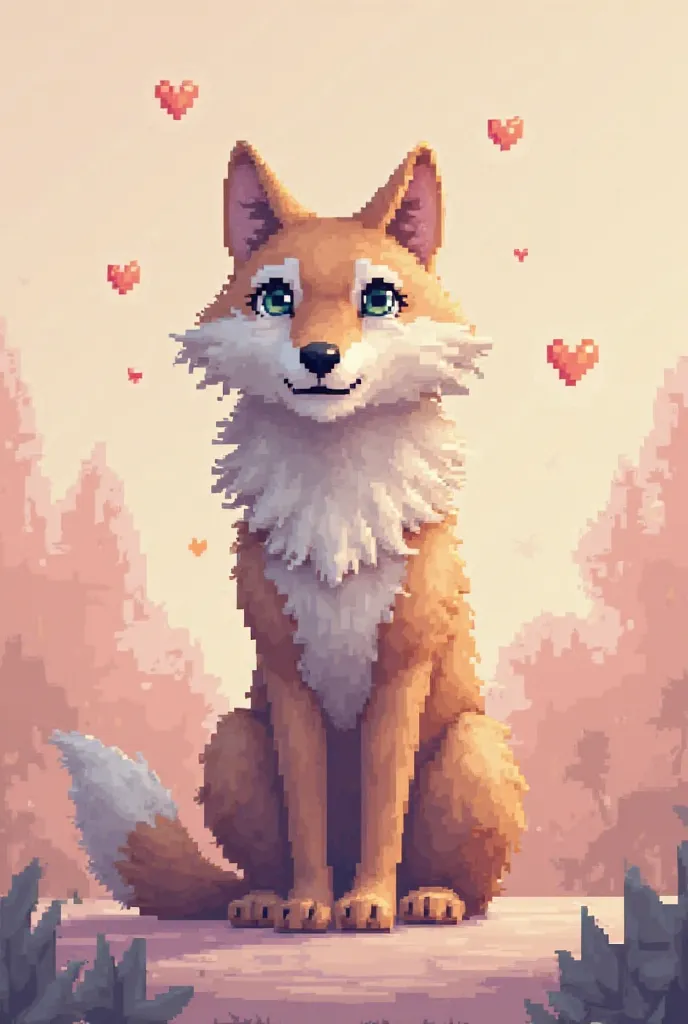 Pixel Wolf to say welcome 