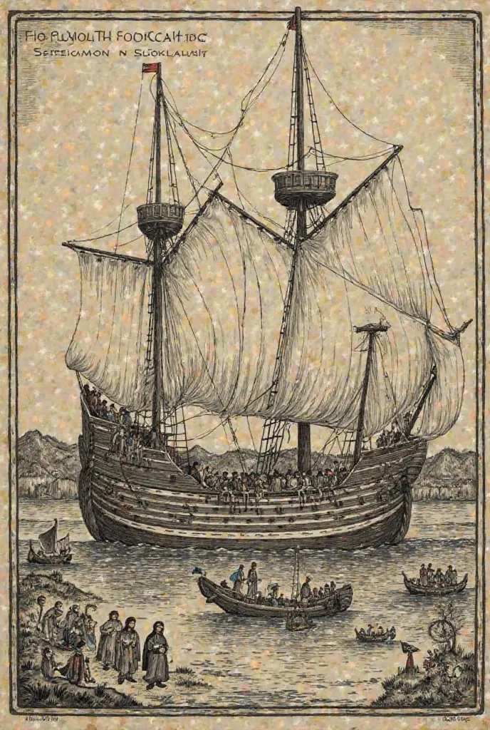 The Plymouth Foundation (1620): English pilgrims, seeking religious freedom, arrived in America aboard the Mayflower. They established the Plymouth Colony in what is now Massachusetts, creating a community based on Puritan principles and a social agreement...