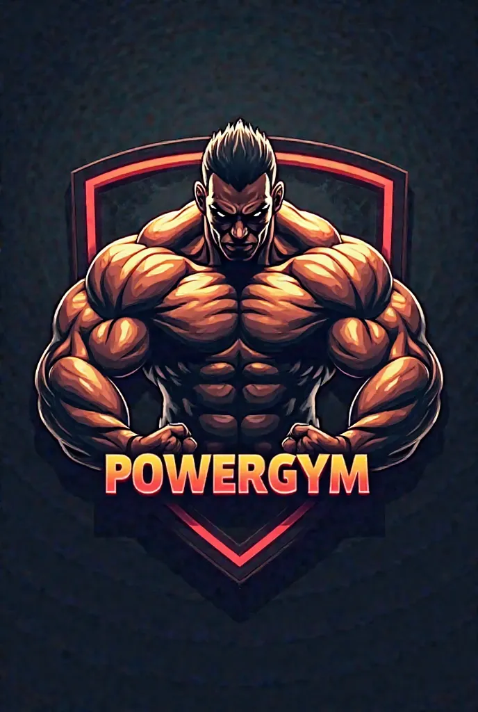 I want an image with the letters PowerGym, It's for a Gym logo