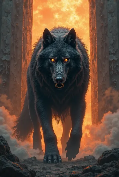 Big Wolf to Protect the Gates of Hell