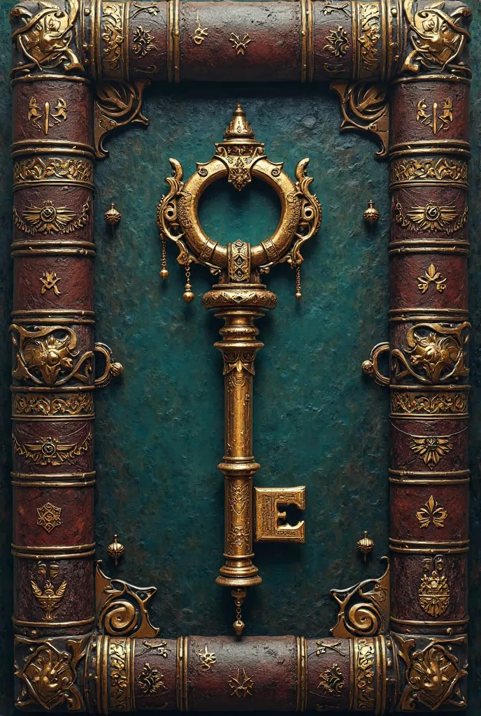 Add a key and a book border 