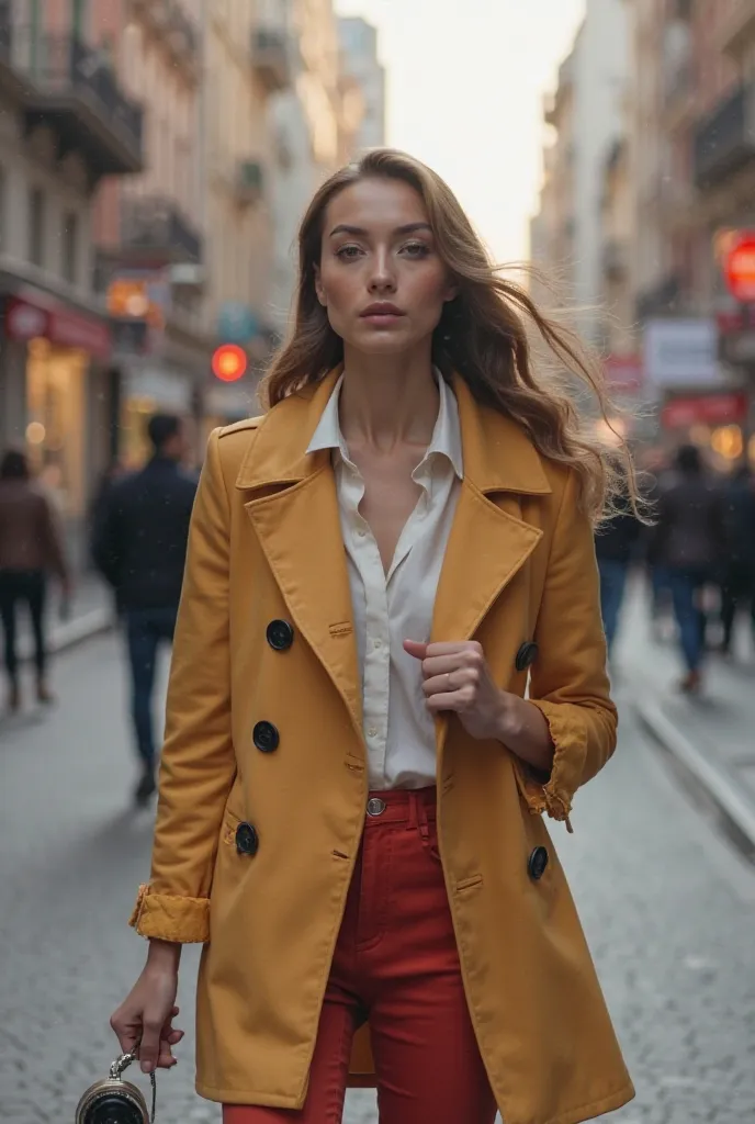 I can generate a script for a video advertisement for Artlii.site. Here's a potential script:
Script
(0s-3s)
Upbeat background music starts playing. Camera pans over a bustling cityscape before zooming in on a fashionable young woman walking down the stree...