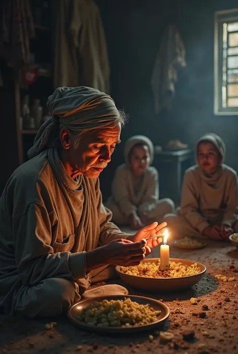 A video topic talks about poverty and people's suffering in Ramadan