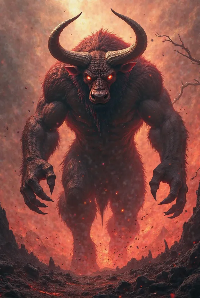 A demon minotaur 