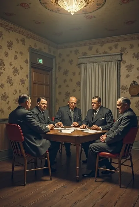 ### 1. **the "Neighborhood Meetings" of the Leaders**
   - **Scene:** Imagine Hitler, Stalin, Churchill , Roosevelt and Mussolini at a neighborhood meeting, too much as if they lived in the same building.
   - **situation:** They discuss everyday problems,...