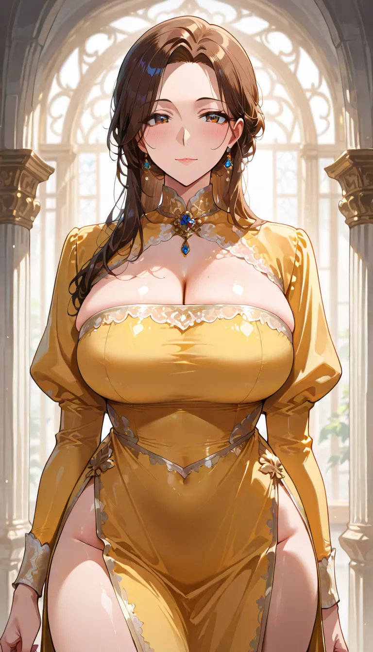 (masterpiece, best quality, 8k:1.2), (an extremely delicate and beautiful), (anime), extremely detailed wallpaper, super fine illustrations, cowboy shot, (an extremely delicate and beautiful girl), claudialevantinekuroinu, mature female, beautiful detailed...