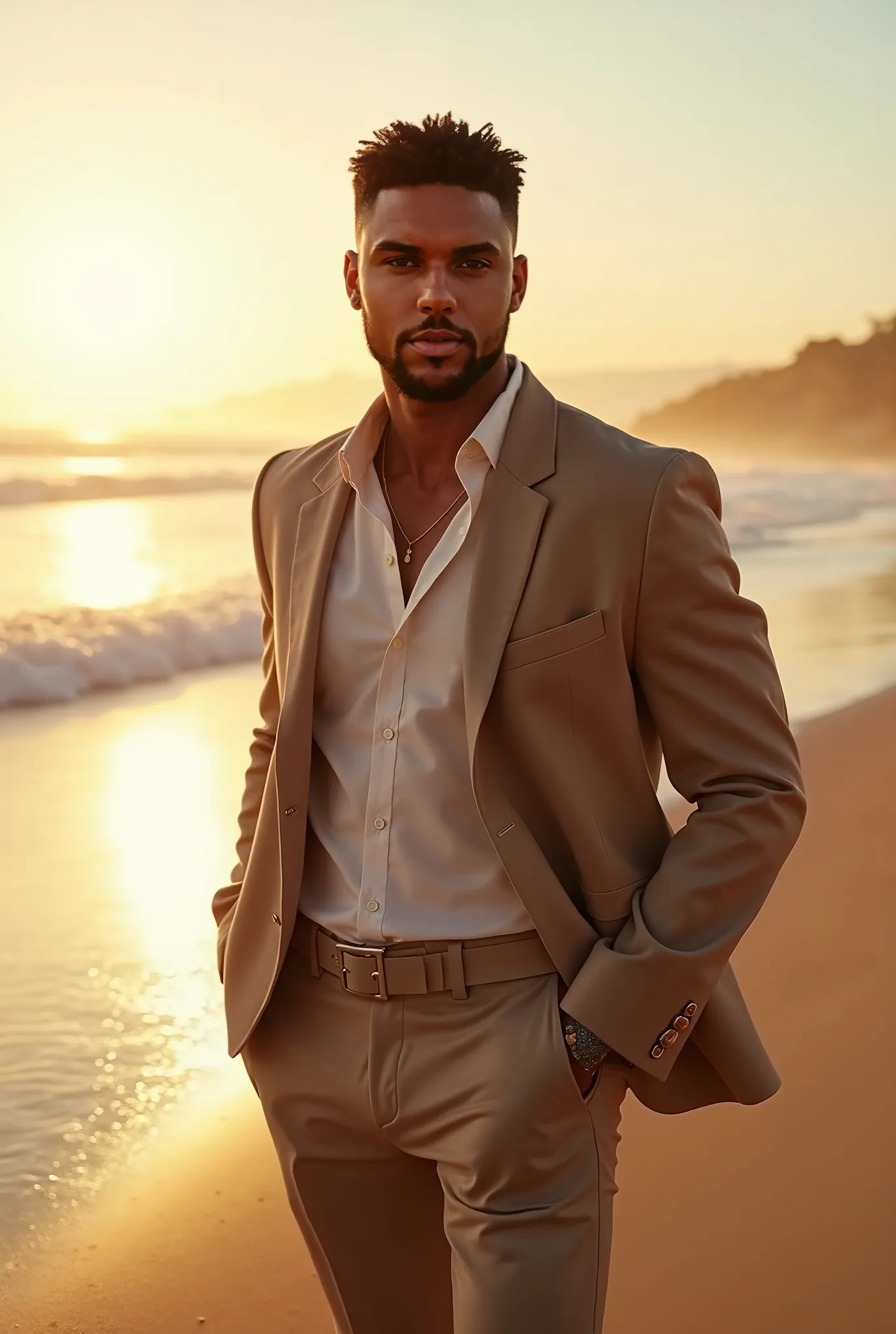 Rnb clothes as a man, single, beach vibes 