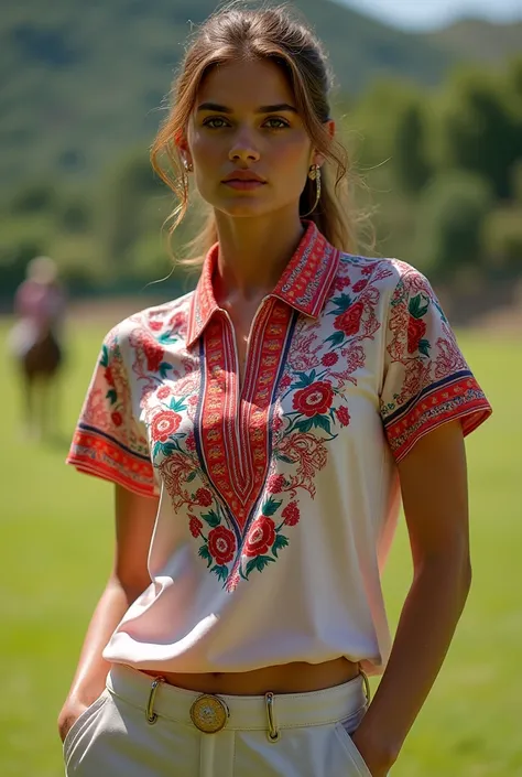 sports polo model from Turkey (both sides front and back )