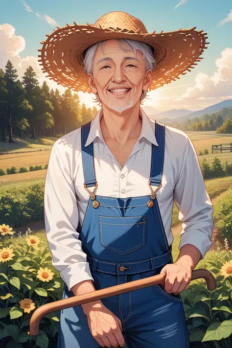 real　An old man similar to Terada Farmer