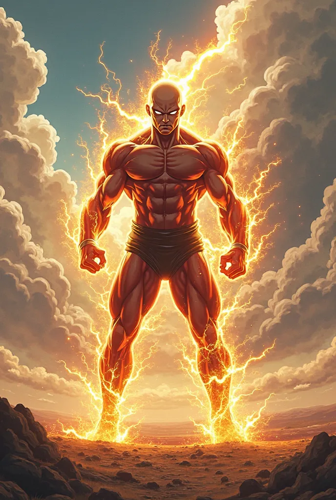 Saitama and Flash fusion