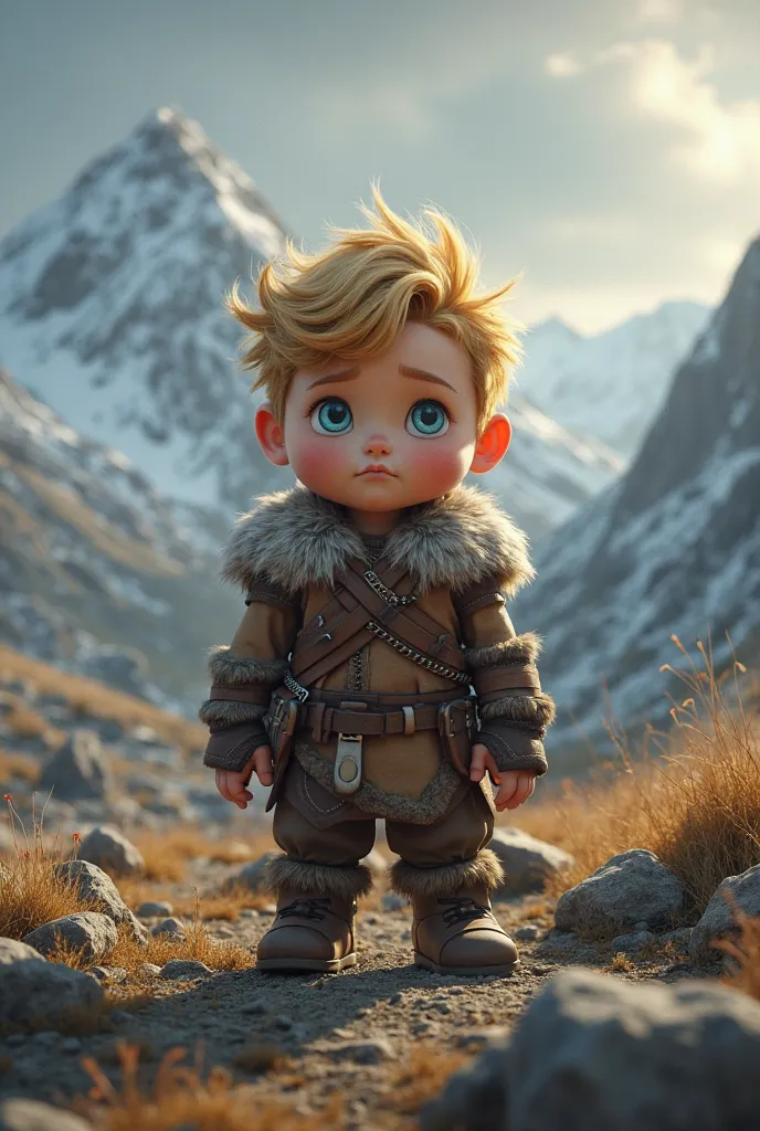 An image of a Viking boy who says PRE KINDER BRAVO 