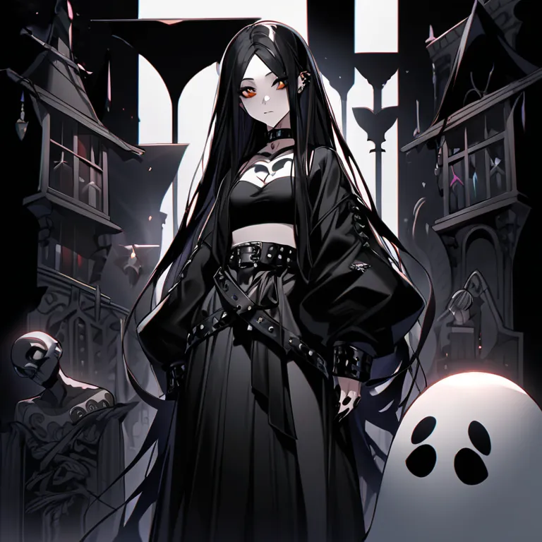 Odette looks like a character straight out of the Addams Family: pale carnation, raven‐black long hair with white streaks, more than generous shapes, and a look to damn those who would dare approach her. In a few transgressions to this two‐tone appearance,...