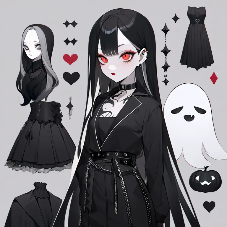 Odette looks like a character straight out of the Addams Family: pale carnation, raven‐black long hair with white streaks, more than generous shapes, and a look to damn those who would dare approach her. In a few transgressions to this two‐tone appearance,...