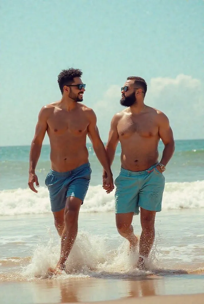 They are two characters, one is called fraysab23 and the other is Eduardo, they are members of an indrive WhatsApp group, who have a small love affair between them, the two are men, but there is a platonic love, I would like to make these gentlemen hold ha...