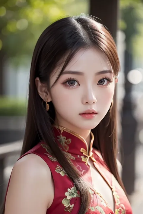  top quality , masterpiece,  high resolution,  1 girl,  china dress,  super gorgeous face , Super gorgeous eyes,  Super Gorgeous Hair , Kung fu fighting