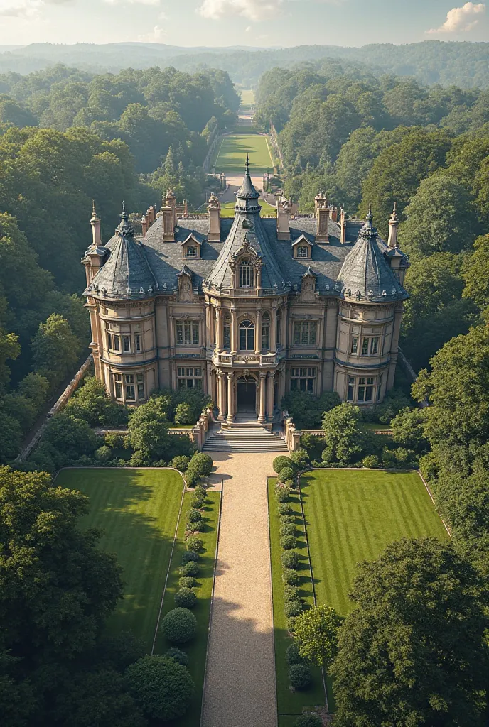 Donnez moi un plan d’un maison contenant 20 chambres,salle a manger et une cuisine