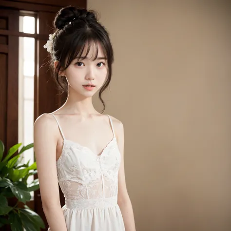 16k,4K,mystery,thin,body,Unity, 8k,art,bun hair,cute young girl,More details,(Skinny 1.3),(slender 1.3),top quality, very thin, victorian ,fashion, romanticism ,masterpiece,has a large amount of semen all over the body,公式art,1 girl, normal sized breasts,21...