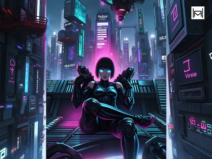 in the style of cyberpunk