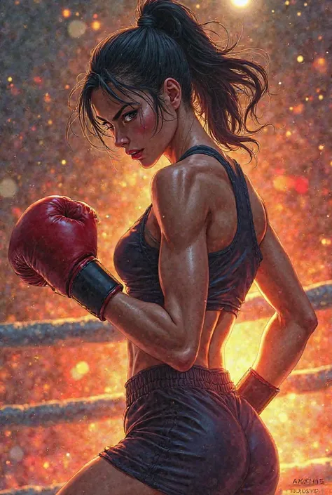 Portugal 🇵🇹 chica de boxeo y sexy anime 
 