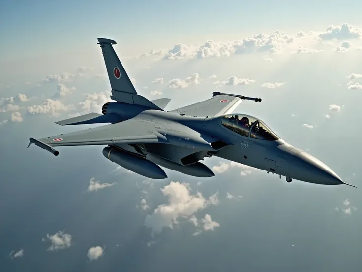 "F-15J of the Japan Air Self-Defense Force (JASDF) flying in the sky, with a pilot onboard, ultra-realistic, photorealistic quality, highly detailed, sharp focus, vivid colors, natural lighting, cinematic composition"