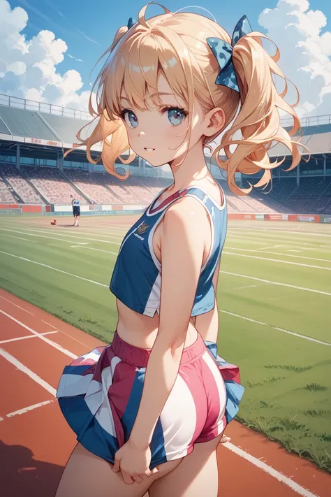 Erotic track and field girl junior high school student