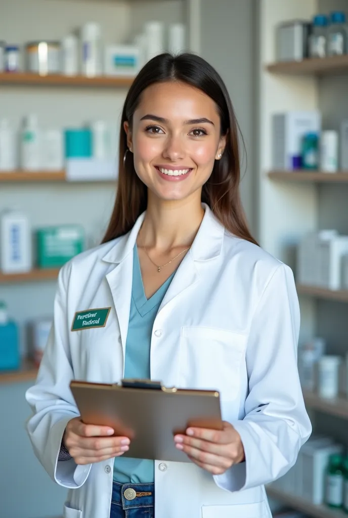 create more photos of female pharmacists