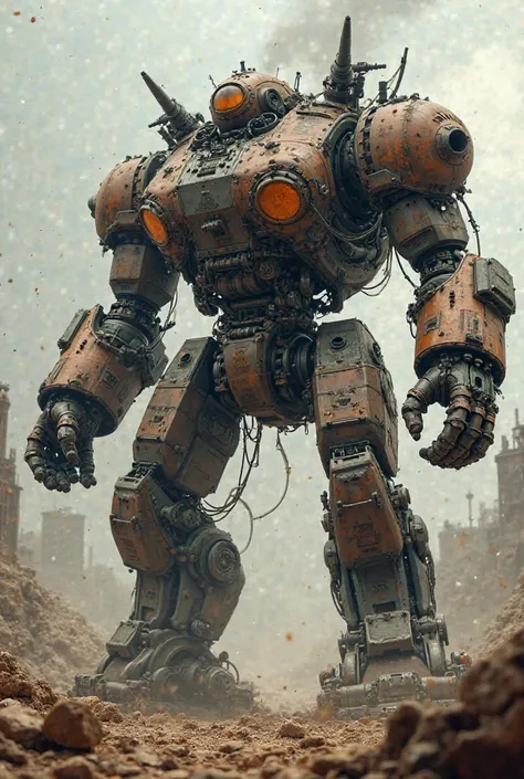 Steam punk war machine