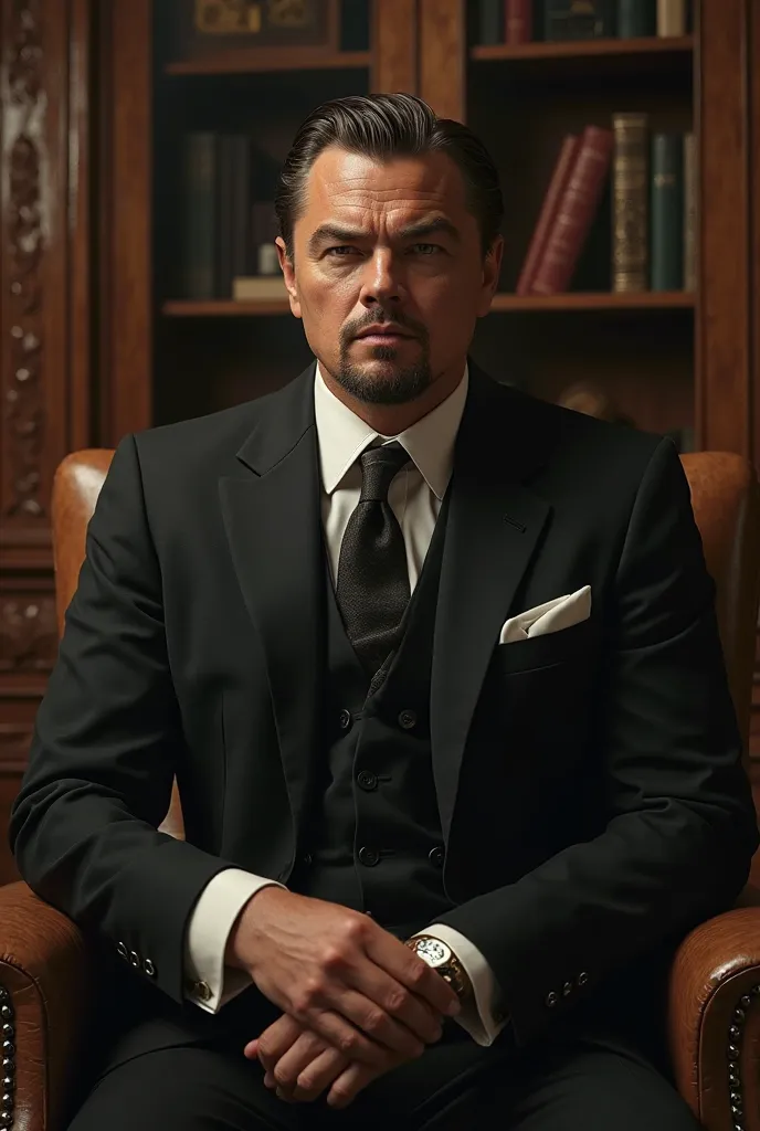 Leonardo DiCaprio as mafia boss