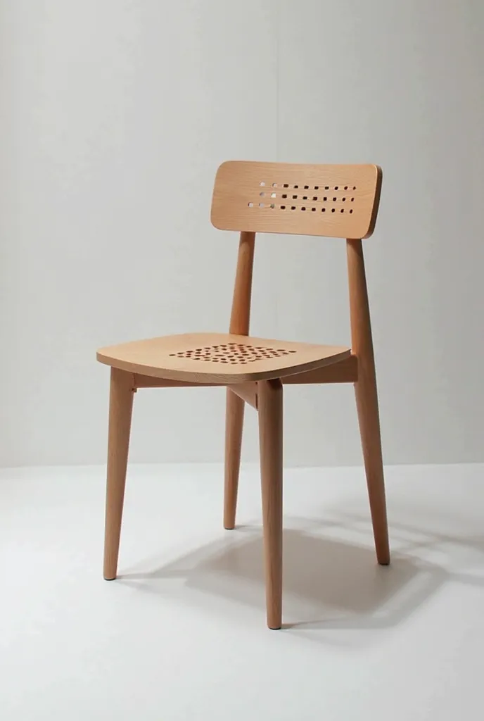 The chair is ventilated and contoured to accommodate the body. It integrates IoT technology so that the chair can measure health values such as weight, body temperature or incorrect sitting posture alerts, making it a chair that can be converted into a sto...