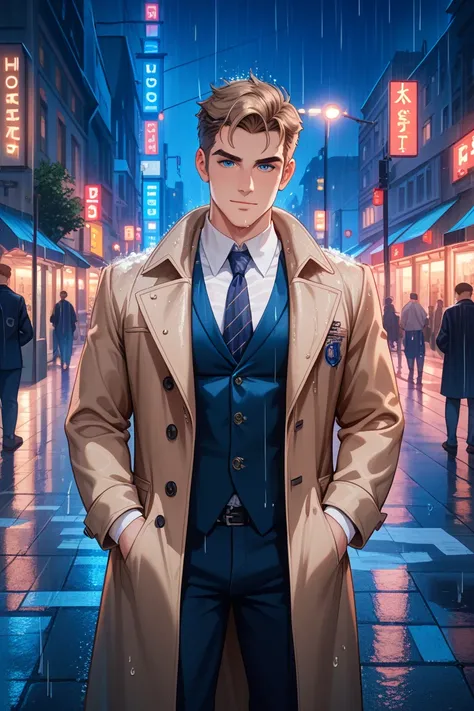 Handsome detective