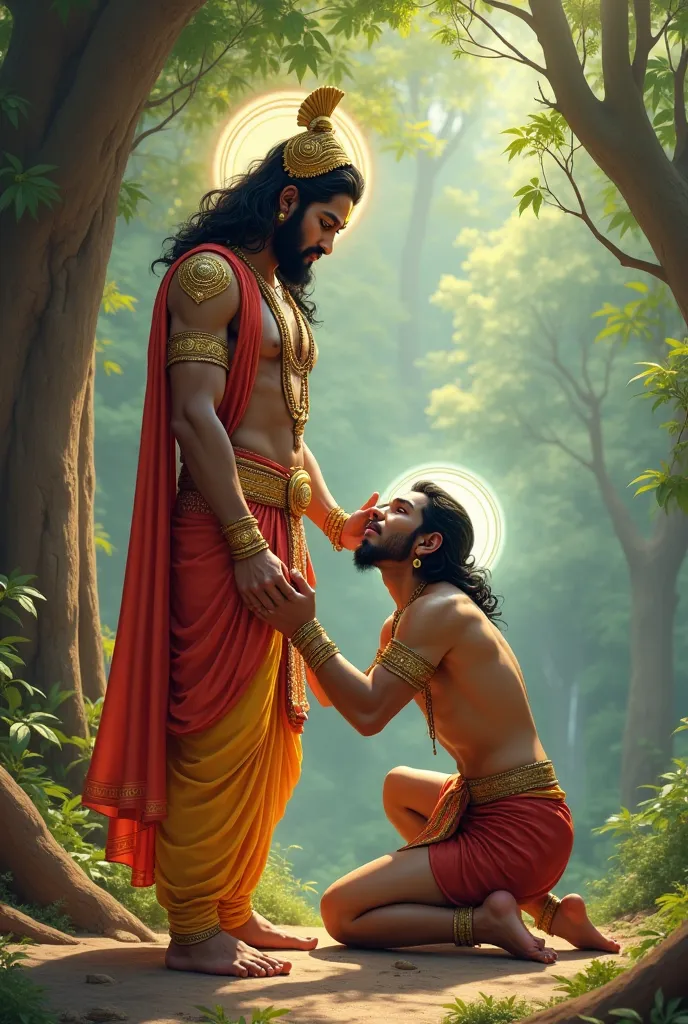 Make lord ram and hanuman hug picture