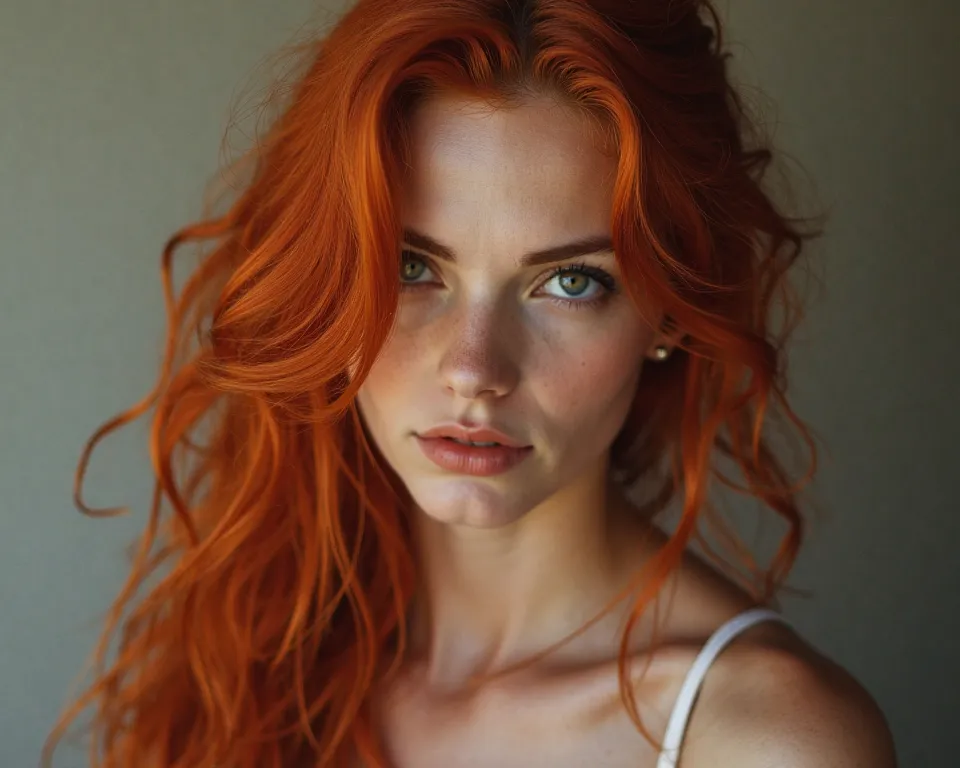 Red hair girl sexy
