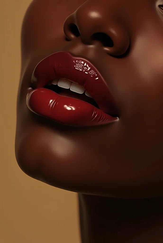 African sexy lips

