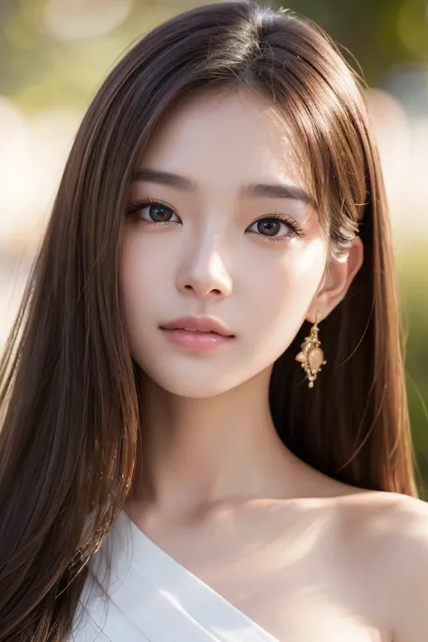 Her face is detailed and beautiful.、Model&#39;face、The eyes are finely and beautifully drawn.、The nose is detailed and beautiful.....、The details of the ears are beautifully expressed....、Detailed finger count、Detailed arm count、Number of detail bars、Small...