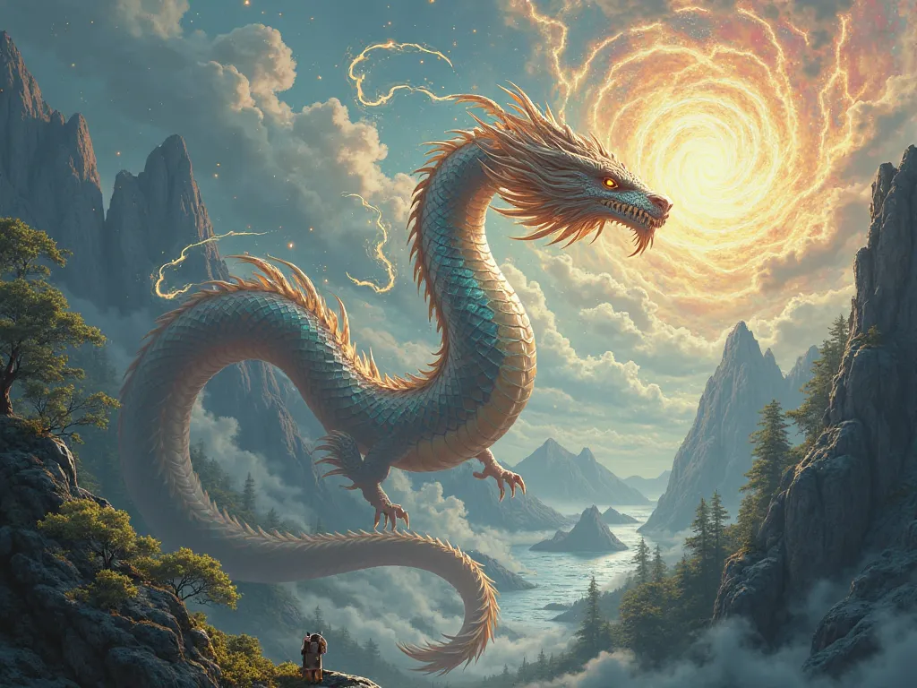 Long dragon god　 kind　 Fantastic