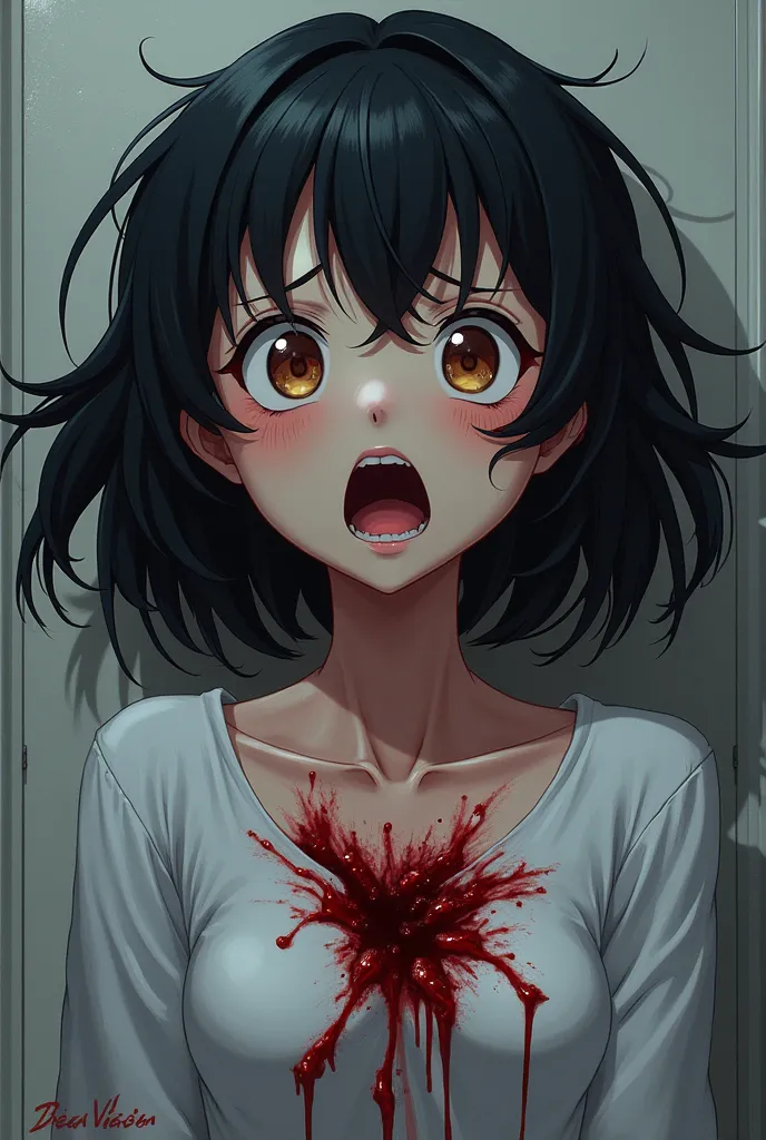 anime girl stabbed in nipples