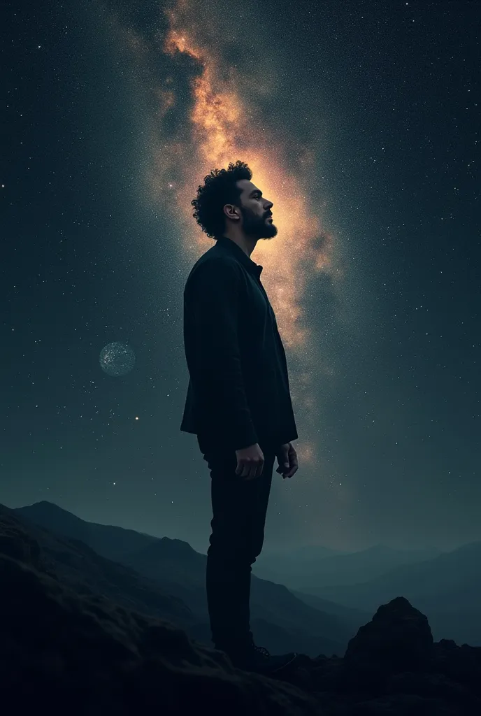 A photo of Iván Cornejo in space