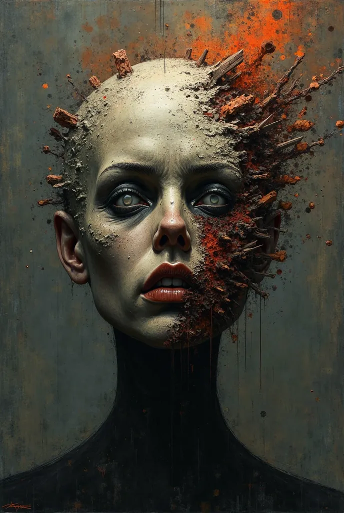 In this eerily evocative series, "The head and its anger," The dark and surreal art of "Macabre Muse" takes center stage. Each piece explores the themes of power., revenge, and the twisted beauty found within the grotesque. The head becomes a symbol of con...