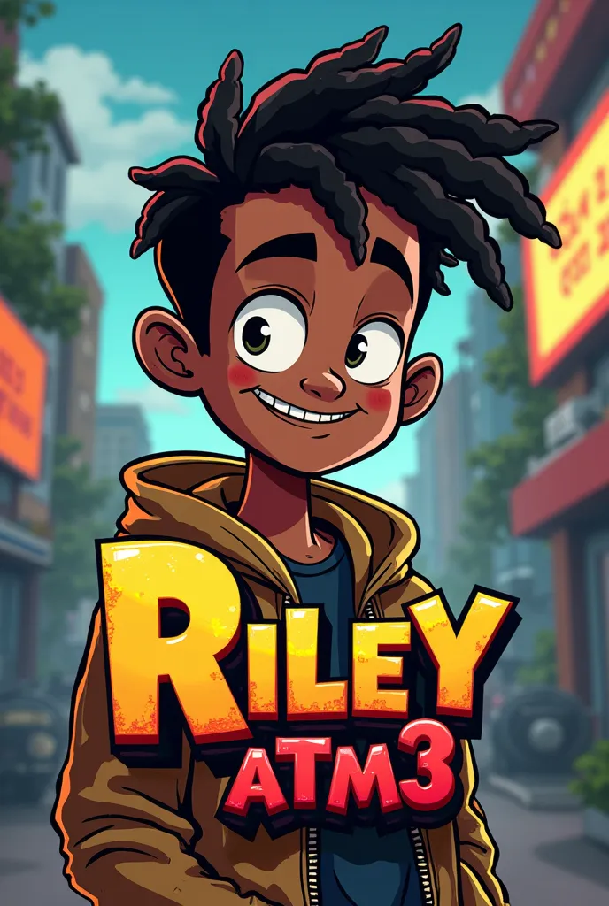 boondocks riley twitch logo that says ATMThree 